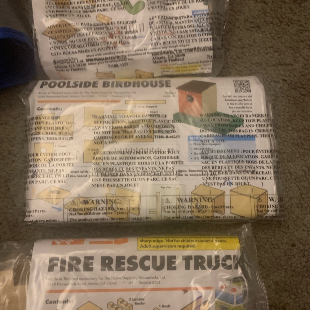 Fire Rescue Truck Building Set
